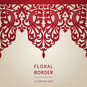 وکتور طرح گل قرمز